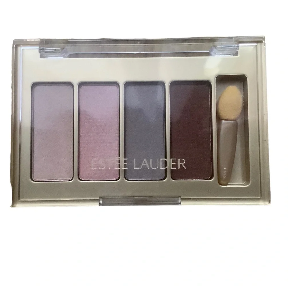 Estée Lauder pure color eyeshadow set tea biscuit,honey drop,mocha clip,bronze